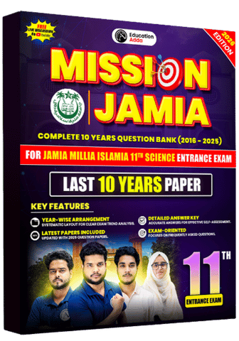 JMI 11th Science Entrance Exam10 Years Question Bank (2016–2025)